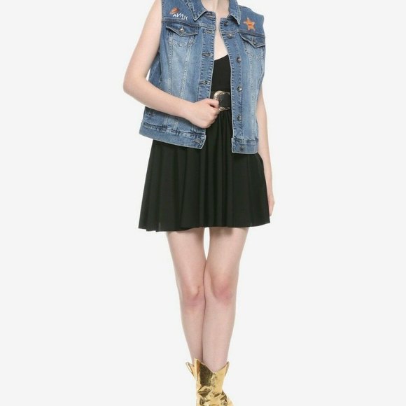 Disney Pixar Toy Story Woody Denim Vest Size S - Picture 10 of 10